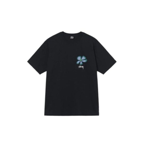 Stussy floral patterned casual round-neck short-sleeved T-shirt - Picture 1 of 6